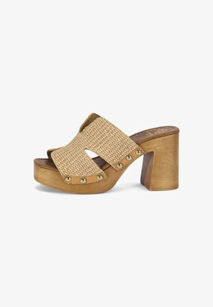 Desa DESA WOMAN SLIPPERS - Clogs - brown