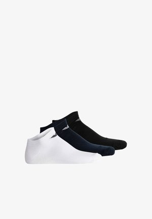 Emporio Armani, 3-PACK SNEAKER SOCKS - 3-PACK SNEAKER SOCKS - Pedulini - white black marine
