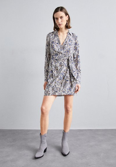 Veronica Beard LAVELLA DRESS - Φόρεμα πουκάμισο - ecru/multi-coloured