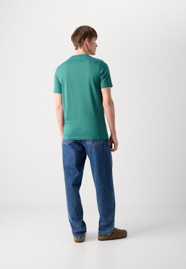 EMBROIDERY TEE - Print T-shirt - dark mint4