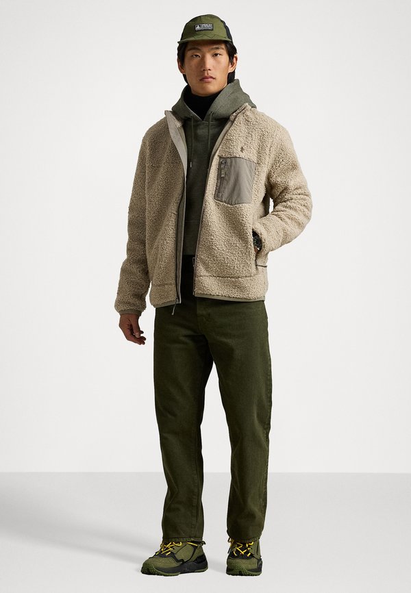 Fleece jacket - beige3