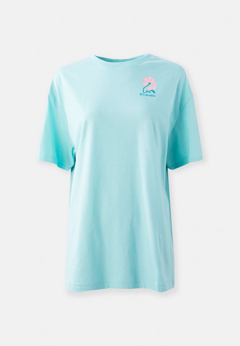 Columbia T-shirt print turquoise Columbia T-shirt print turquoise