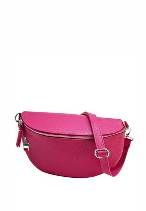 DrachenLeder Gürteltasche - pink