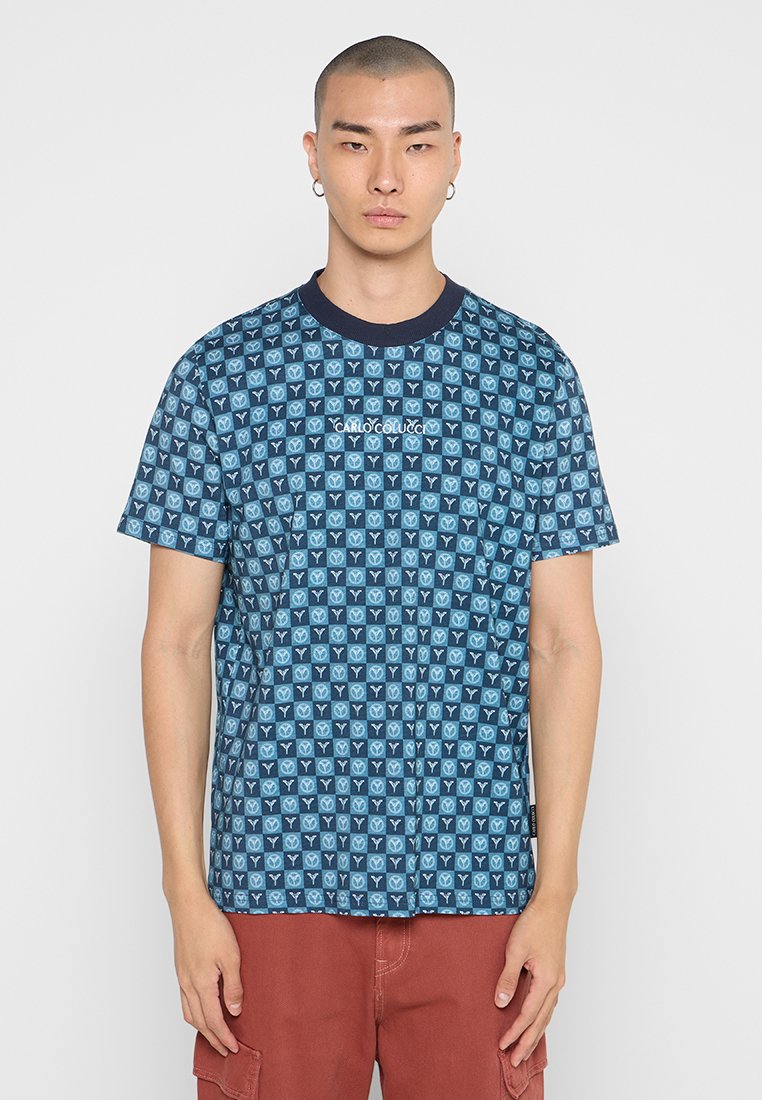 carlo colucci T-shirt print meerkleurig