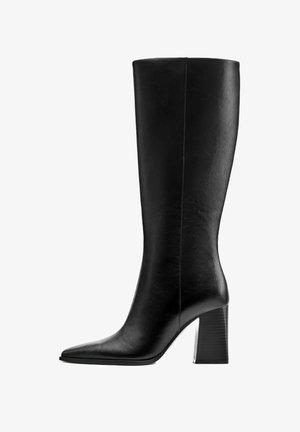 PULL&BEAR, HEEL BOOT - High heeled boots - black