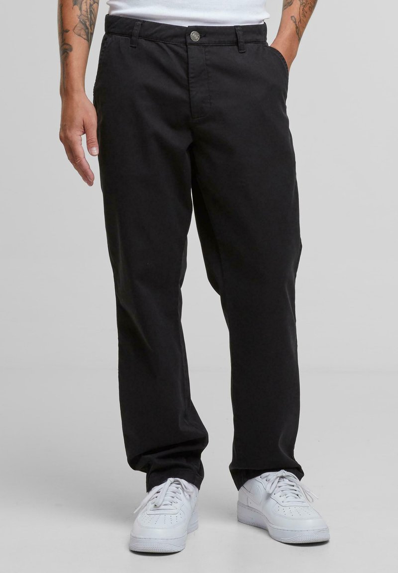 Urban Classics - BASIC - Chino - black, Forstør