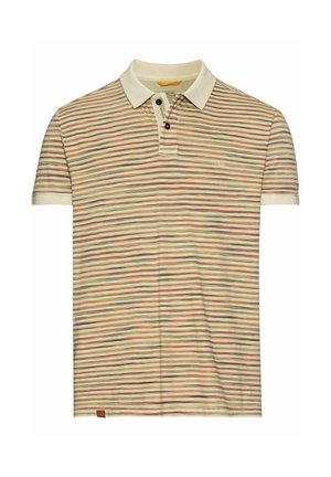 MIT-STREIFEN - Poloshirt - beige