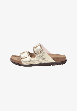 Rohde, ROHDE DAMEN PANTOLETTE RIESA-H - Mules - gold