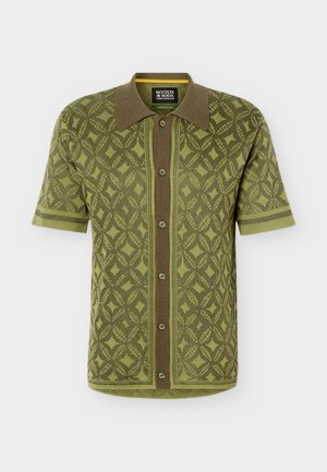 Scotch & Soda, SHORT SLEEVED SHIRT - Majica - olive night