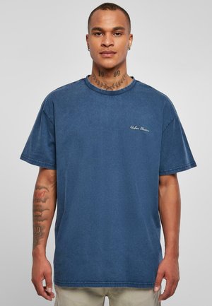 SMALL EMBROIDERY  - Camiseta básica - spaceblue