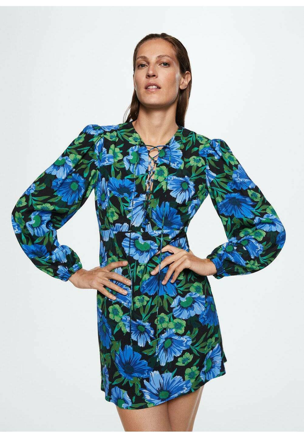 Mango TATE - Day dress - modrá/dark 