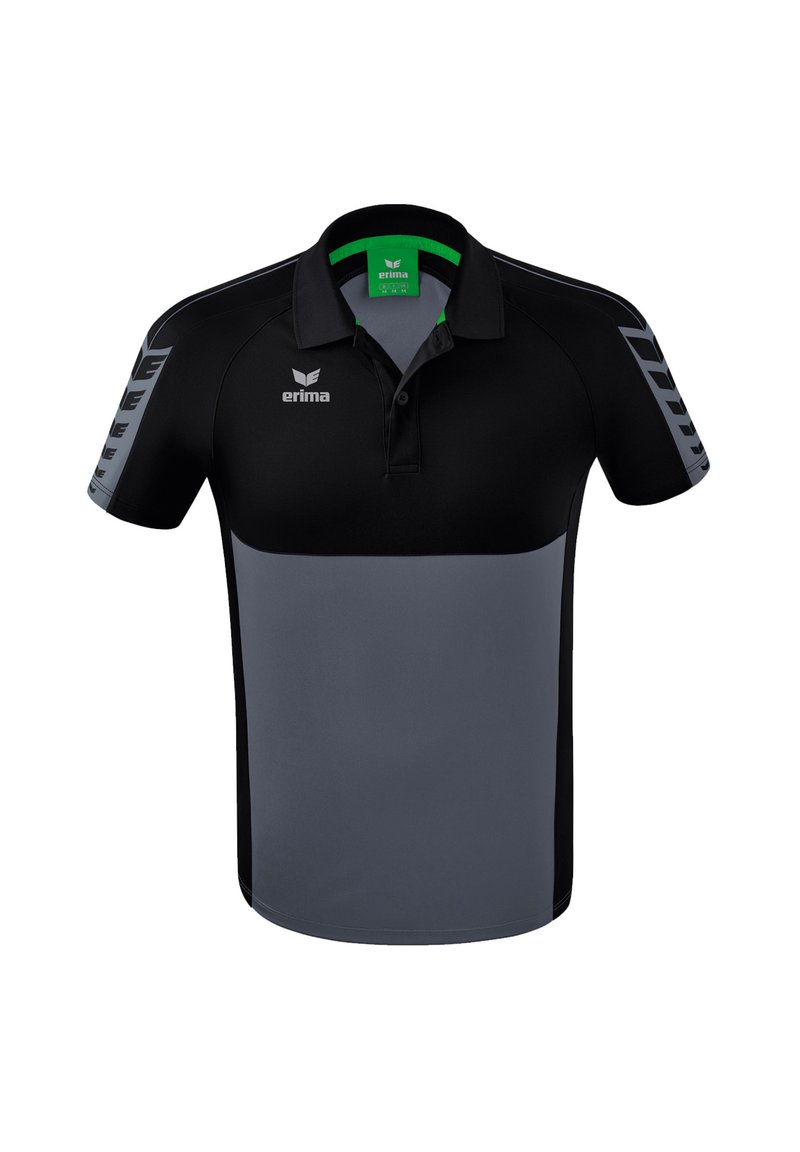Erima TEAM SIX WINGS - Polo - grauschwarz