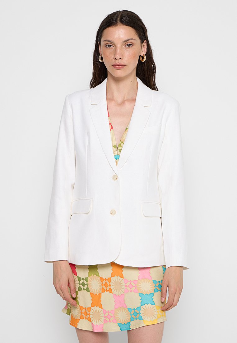 Abercrombie & Fitch Blazer wit Abercrombie & Fitch Blazer wit