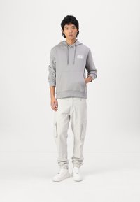 Jack & Jones JJECORP LOGO HOOD - Hoodie - ultimate grey
