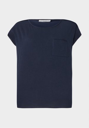 Marc O'Polo DENIM SHORT-SLEEVE CHEST-POCKET - Basic T-shirt - scandinavian blue