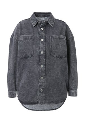 Studio Untold LANGARM - Denim jacket - black