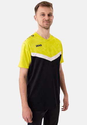 ICONIC - Sports T-shirt - schwarzgelb