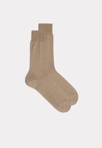 IUMAN Intimissimi Uomo KURZE AUS MERCERISIERTER - Strømper - naturale