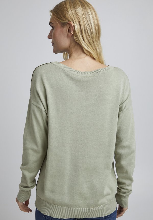 FREMBLOCK - Jumper - desert sage mix4