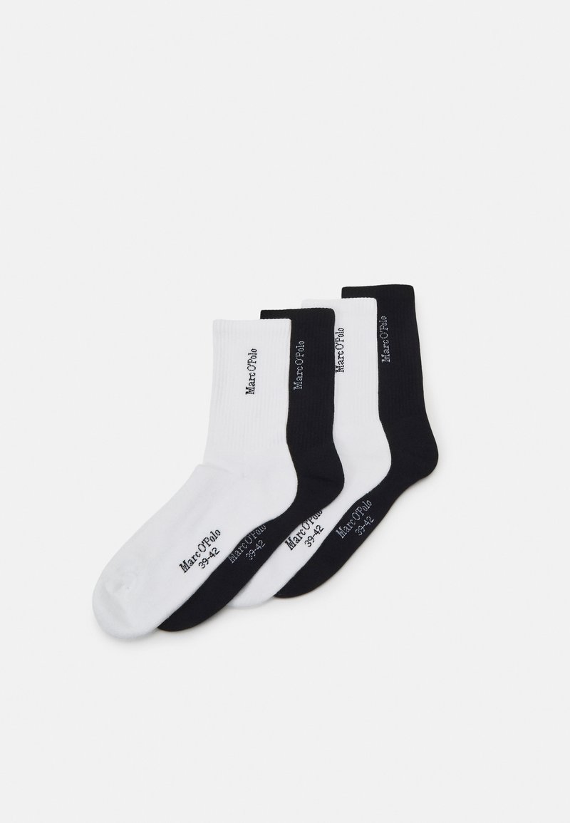 Marc O'Polo ALEX 4PACK - Calze - black