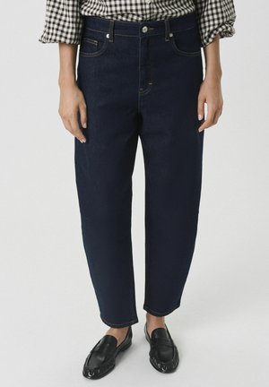 Brīva piegriezuma džinsi - dark blue denim
