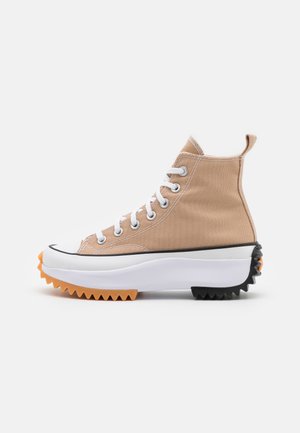 Korkeavartiset tennarit - light brown