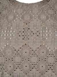 Zizzi LOCHMUSTER - Pluus - Brown