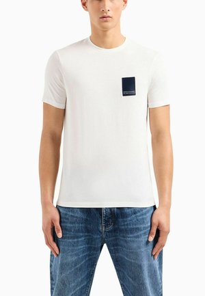 Armani Exchange T-shirt basic - bianco