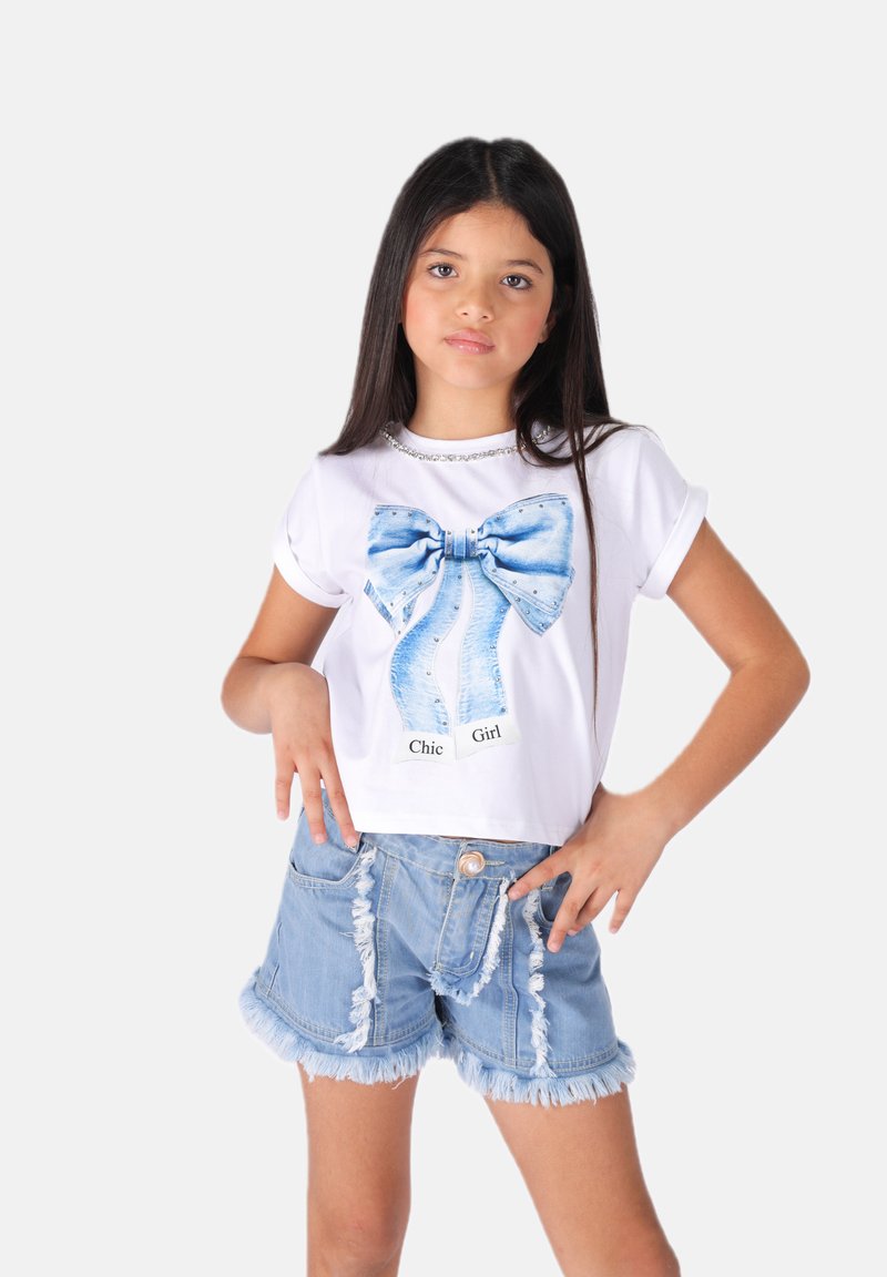 Fun&Fun Denim shorts blue denim Zalando