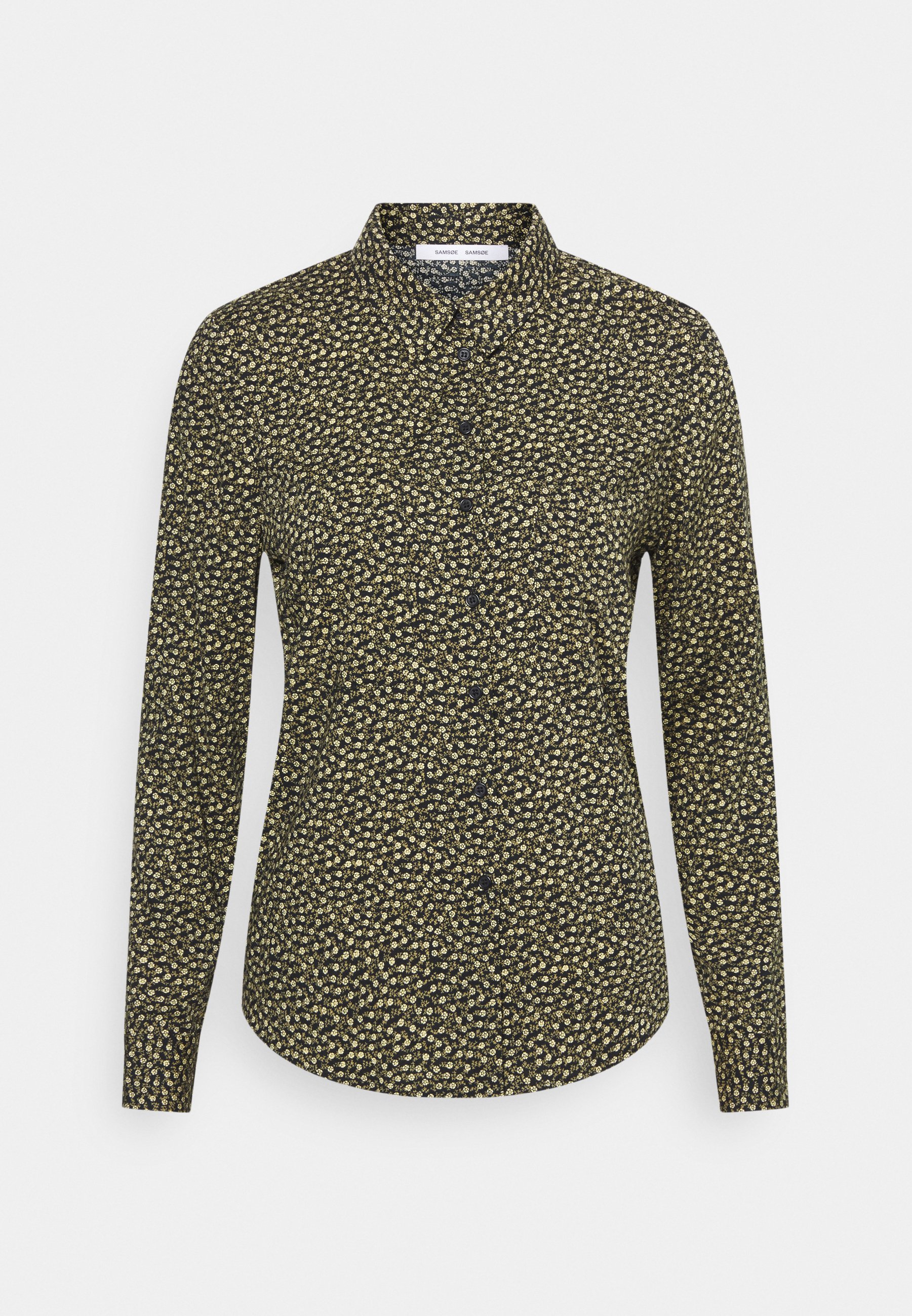 Samsøe Samsøe MILLY - Button-down blouse - winter twiggy/green - Zalando.de