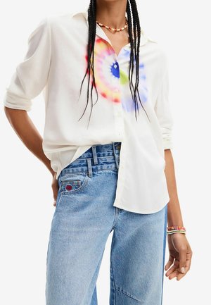 Overhemdblouse - white