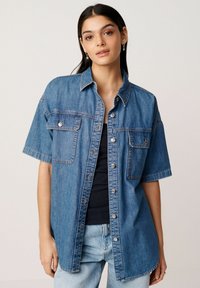 Next Hemdbluse - mid blue