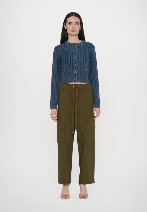 TALIA PANTS - Cargo trousers - olive4