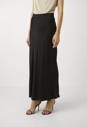 CLEO EASE - Maxi skirt - meteorite