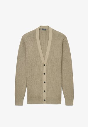 Calliope, MAGLIA TINTA UNITA - Gilet - tortora