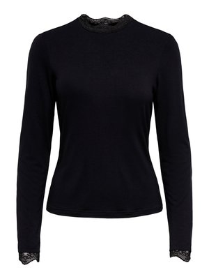 ONLY, TOP ONLLIV TOP - Langærmet T-shirt - black
