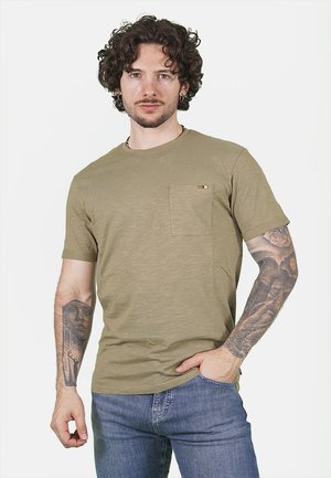 INDICODE JEANS, T-SHIRT - Camiseta básica - verde