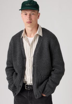 Levi's®, MAMMOTH - Cardigan - obscidian heather