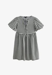 Valitud, black and white gingham check