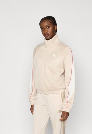 STADIUM - Veste de survêtement - crystal linen/off white/pure ruby