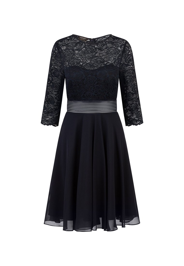 Apart Glamour Cocktailjurk donkerblauw Apart Glamour Cocktailjurk donkerblauw