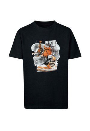 VINTAGE BALLIN - Tričko s potlačou - black