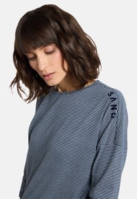 Elbsand Long sleeved top - dunkelblau