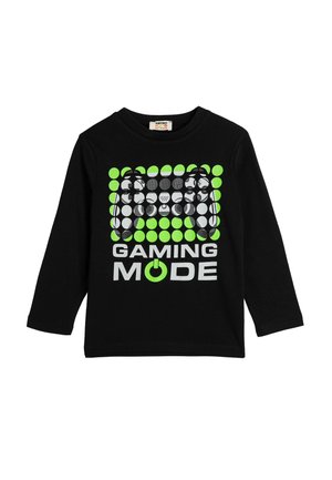 GAME THEMED CREW NECK - Långärmad tröja - black