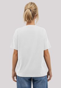 F4NT4STIC PIZZA IS MY VALENTINE BESTICKT - Print T-shirt - weiß