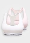 BRALETTE ICON COTTON MODAL 2 PACK - Κορσές - white/cradle pink