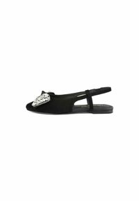 L37 WITH BATED BREATH - Slingback ballet pumps - black