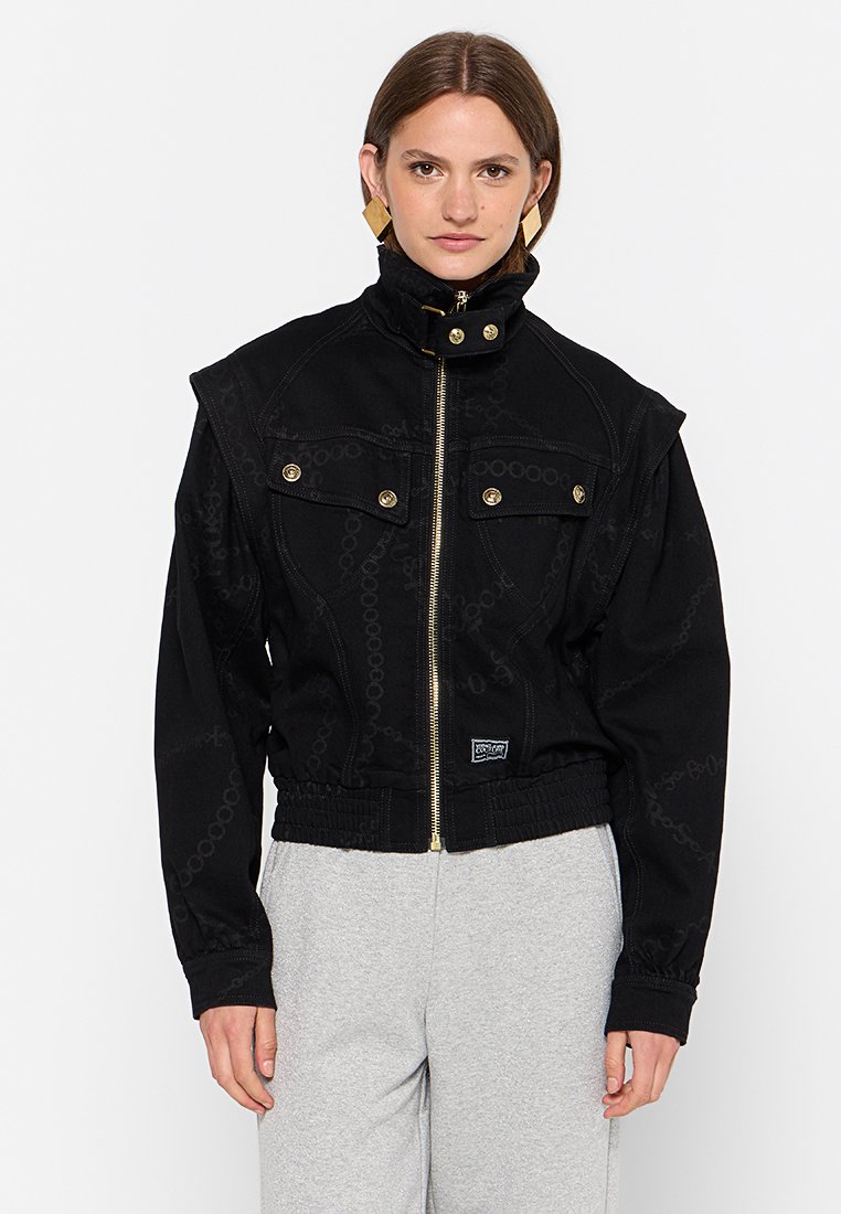 Versace Jeans Couture Lichte jas zwart