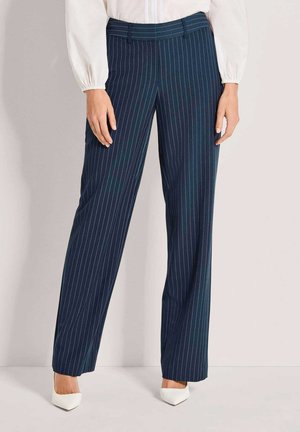 PETITE - Stoffhose - night blue   off-white