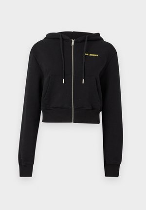 SUN GLOW HOODED - Jaka ar rāvējslēdzēju - black